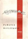 Památce Havlíčkově 1946