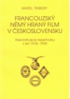 Francouzský němý hraný film v Československu