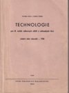 Technologie pro 3. ročník odborných učilišť a učňovských škol