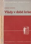 Vlády v době krise