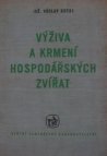 Výživa a krmení hospodářských zvířat