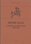 Musicalia v pražském periodickém tisku 18. století