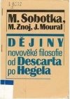 Dějiny novověké filosofie od Descarta po Hegela