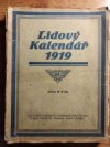 Lidový kalendář 1919