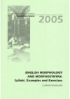 English morphology and morphosyntax