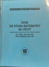 Úvod do studia matematiky na VŠCHT