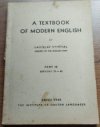 A Textbook of modern English.
