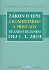 Zákon o DPH s komentářem a příklady ve znění účinném od 1.1.2010