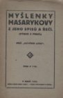 Myšlenky Masarykovy