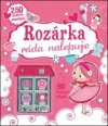 Rozárka ráda nalepuje