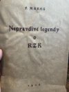 Nepravdivé legendy o Rukopise Zelenohorském a Královédvorském