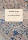 Antonín Reichenauer: Concerto in G per oboe, due violini, viola e basso