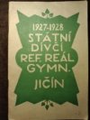 Pátá výroční zpráva státního dívčího reformního reálného gymnasia v Jičíně 