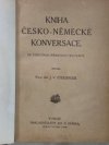 Kniha česko-německé konversace