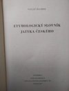 Etymologický slovník jazyka českého