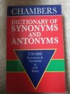 Dictionary of synonyms and antonyms