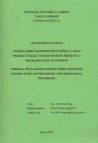 Geopolymerní kompozitní systémy na bázi termální siliky: studie postupu přípravy a mechanických vlastností =