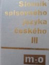 Slovník spisovného jazyka českého