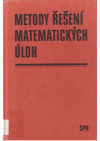 Metody řešení matematických úloh