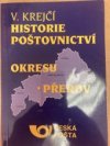 Historie poštovnictví okresu Přerov