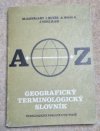 Geografický terminologický slovník