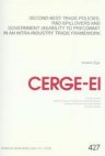 Second-best trade policies, R&D spillovers and government (in)ability to precommit in an intra-industry trade framework