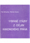 Vybrané otázky z dějin kanonického práva