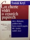 Co chcete vědět o cenných papírech