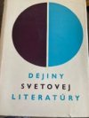 Dejiny svetovej literatúry 