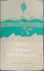 Pocta Otakaru Hostinskému
