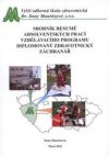 Sborník resumé absolventských prací vzdělávacího programu Diplomovaný zdravotnický záchranář