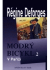 Modrý bicykl.