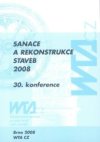 Sanace a rekonstrukce staveb 2008