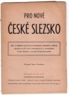 Pro nové České Slezsko