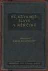 Nejužívanější slova v němčině srovnaná v sestupném pořadí podle jejich užívanosti a důležitosti