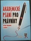 Akademické psaní pro právníky
