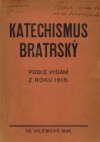 Katechismus bratrský