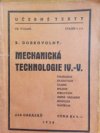 Mechanická technologie