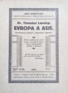 Evropa a Asie