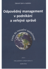 Odpovědný management v podnikání a veřejné správě