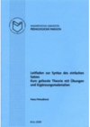 Leitfaden zur Syntax des einfachen Satzes