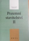 Pozemní stavitelství II pro 2. ročník studijního oboru SPŠ