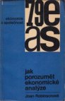 Jak porozumět ekonomické analýze