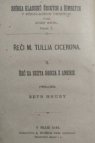 M. Tullia Cicerona Řeč za Sexta Roscia z Amerie