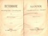 Slovník česko-francouzský a francouzsko-český.