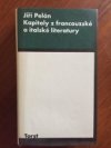 Kapitoly z francouzské a italské literatury