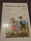 ŘÍDÍCÍCH MÁRINKA