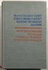 Kapesní francouzsko-český a česko-francouzský technický slovník