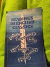 Readings in english classics