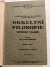 Okkultní filosofie neboli magie.